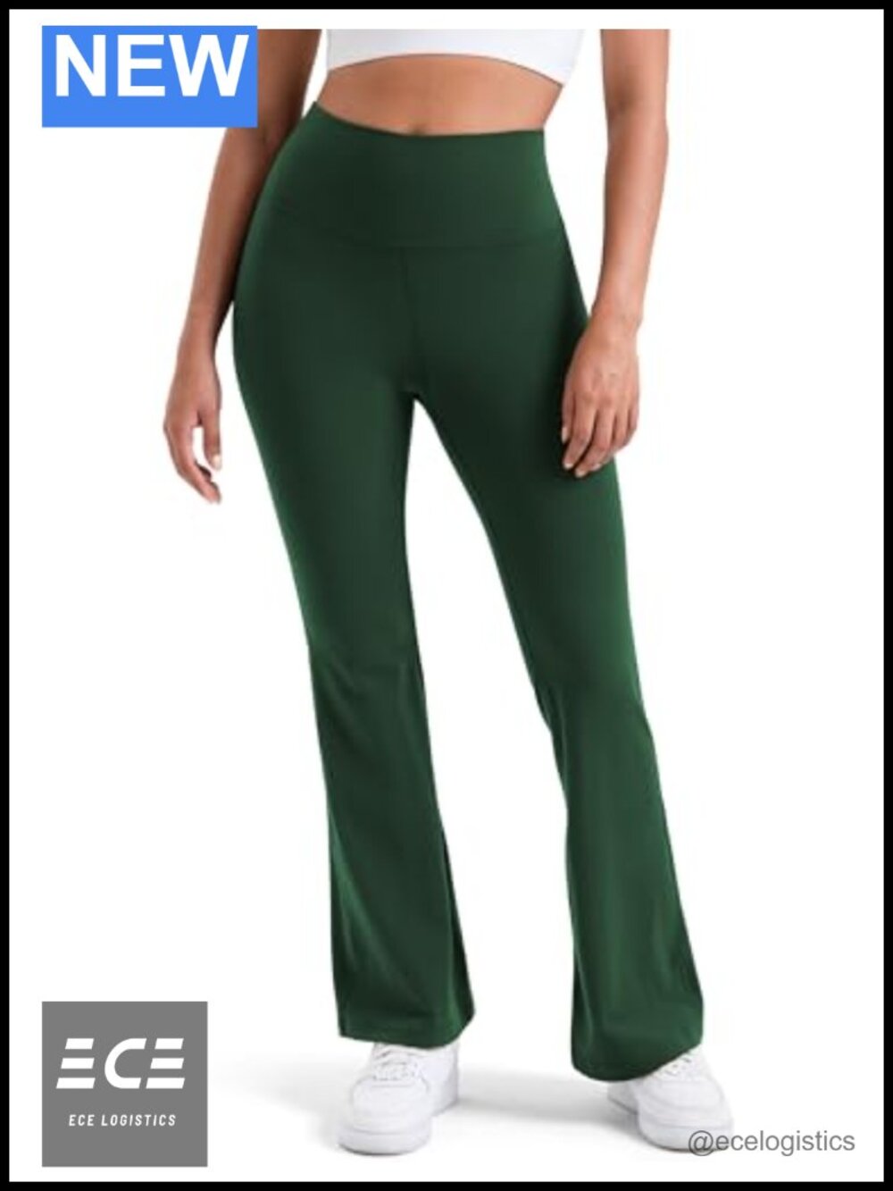 High Waisted Flared Leggings Wide Leg Bootcut Yoga Pants Workout